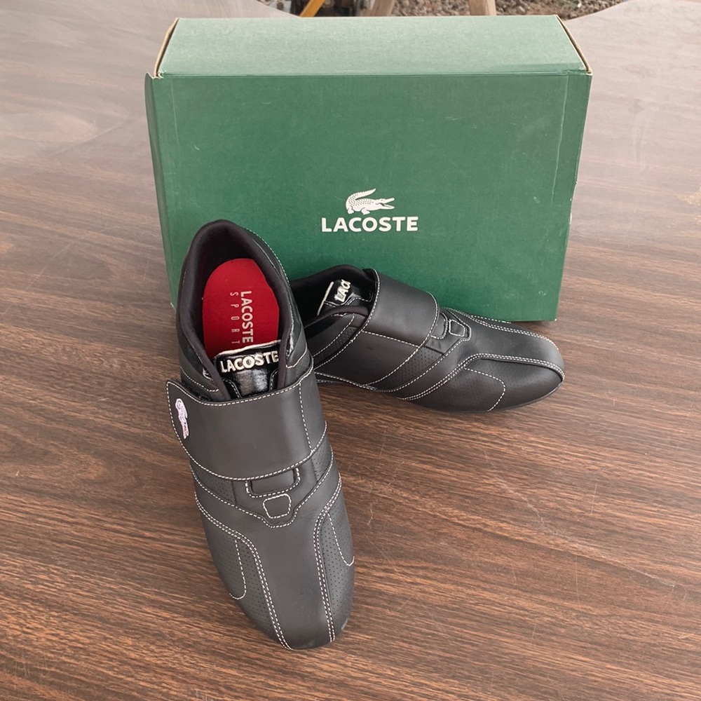 Lacoste Men’s Black 8.5 sneaker shoes
